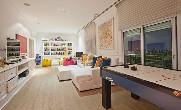 O apartamento milionário de Luciana Gimenez (Foto: Reprodução)