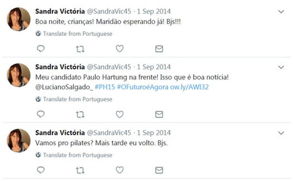 Perfil falso que apoia Paulo Hartung no Twitter usa foto de banco de imagens (Foto: Reprodução, Facebook)
