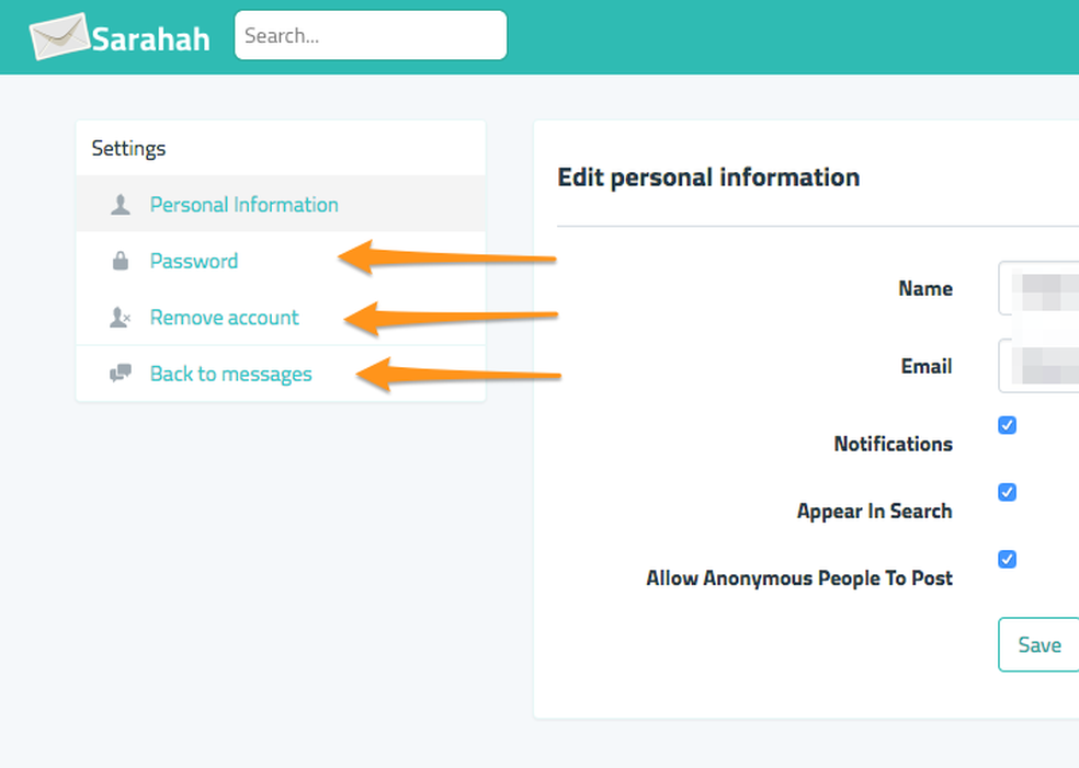 Como usar o Sarahah na web e administrar suas confissões anônimas (Foto: Reprodução/Felipe Vinha)