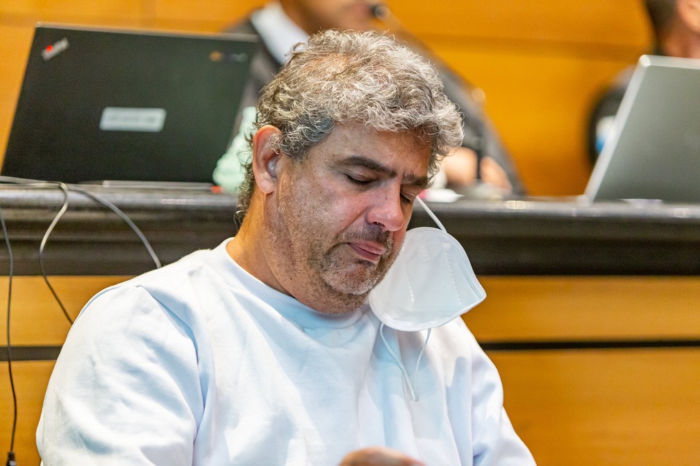 Paulo Jos? Arronenzi no banco dos r?us ? Foto: Brunno Dantas/TJRJ