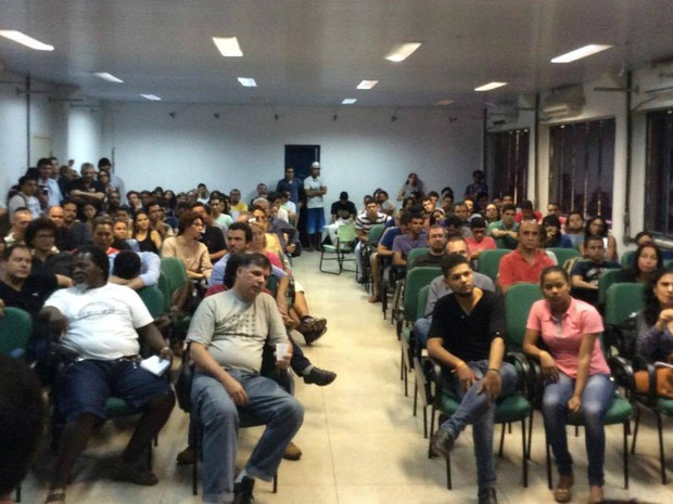 Decisão pela greve foi tomada durante assembleia realizada na terça-feira, 26 (Foto: Divulgação/Sesduft)