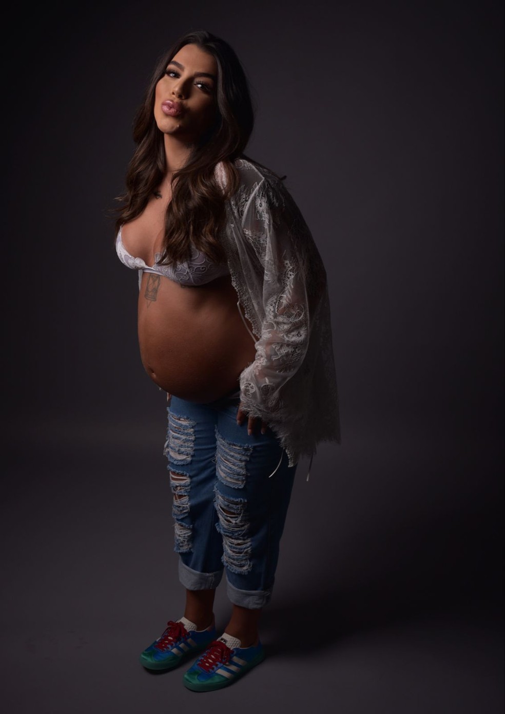 Petra Mattar fala de como mudou com a gravidez  — Foto: Ingryd Alves/ Divulgação 