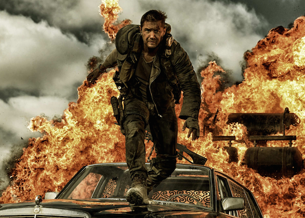 O ator Tom Hardy em cena de Mad Max (2015) (Foto: Reprodução)