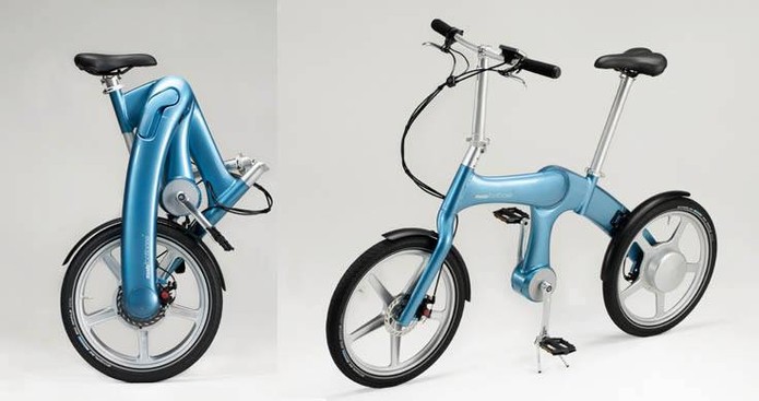 Footloose é uma bicicleta dobrável movida pela energia das pedaladas (Foto: Divulgação/Mando)