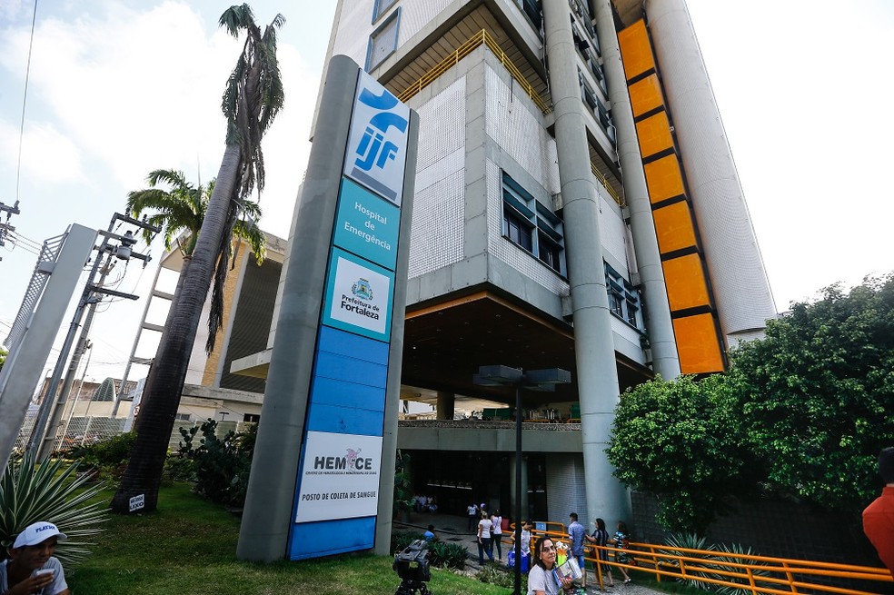 Hospital IJF, em Fortaleza, registrou mais de 28.700 atendimentos de janeiro a maio de 2022. — Foto: Fabiane de Paula/SVM