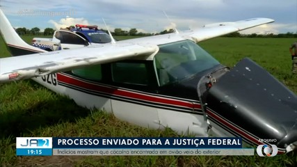 Caso envolvendo avião com cocaína no interior do TO é enviado para a justiça federal