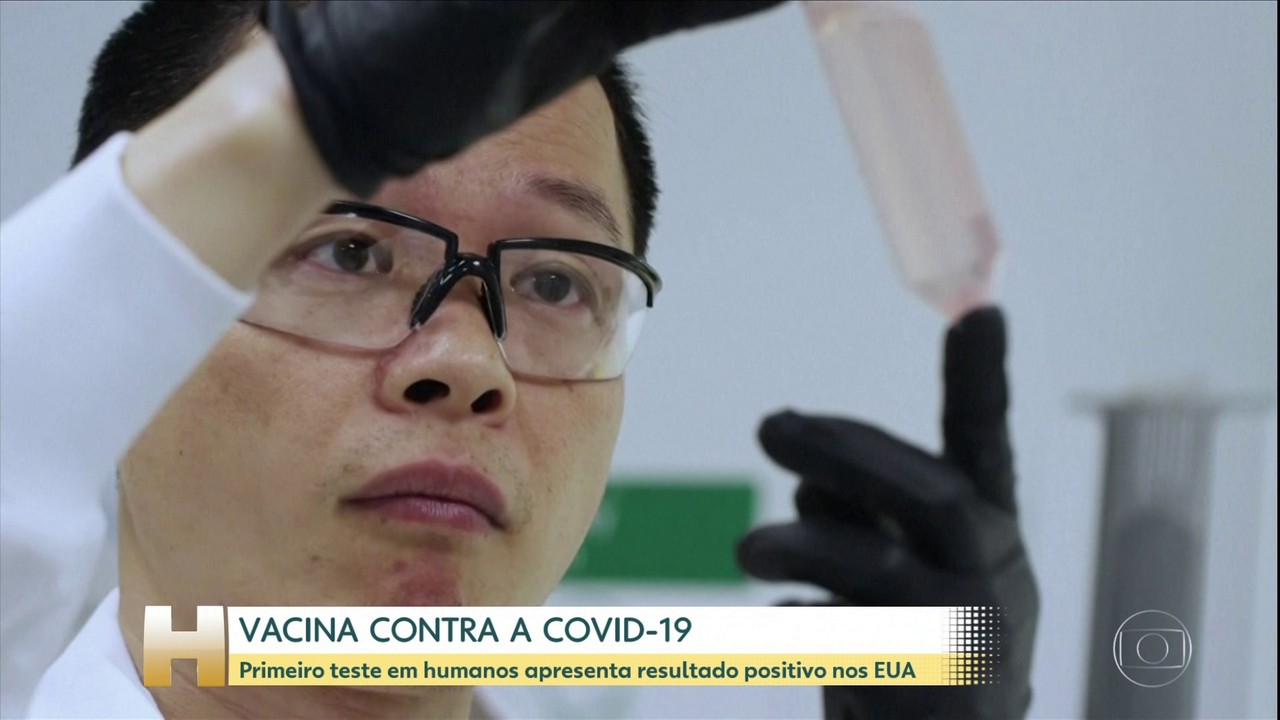 Primeira vacina contra Covid-19 testada em humanos apresenta resultado positivo nos EUA