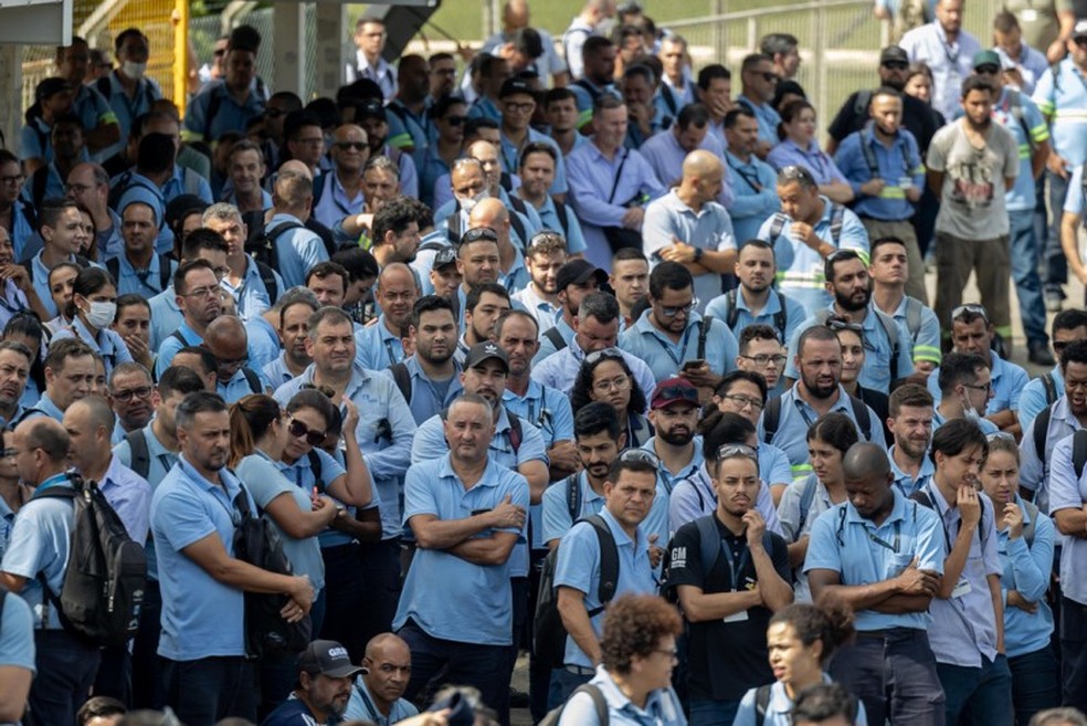 Férias coletivas das montadoras devem atingir milhares de trabalhadores — Foto: Reprodução/Cristiane Cunha/Sindmetal