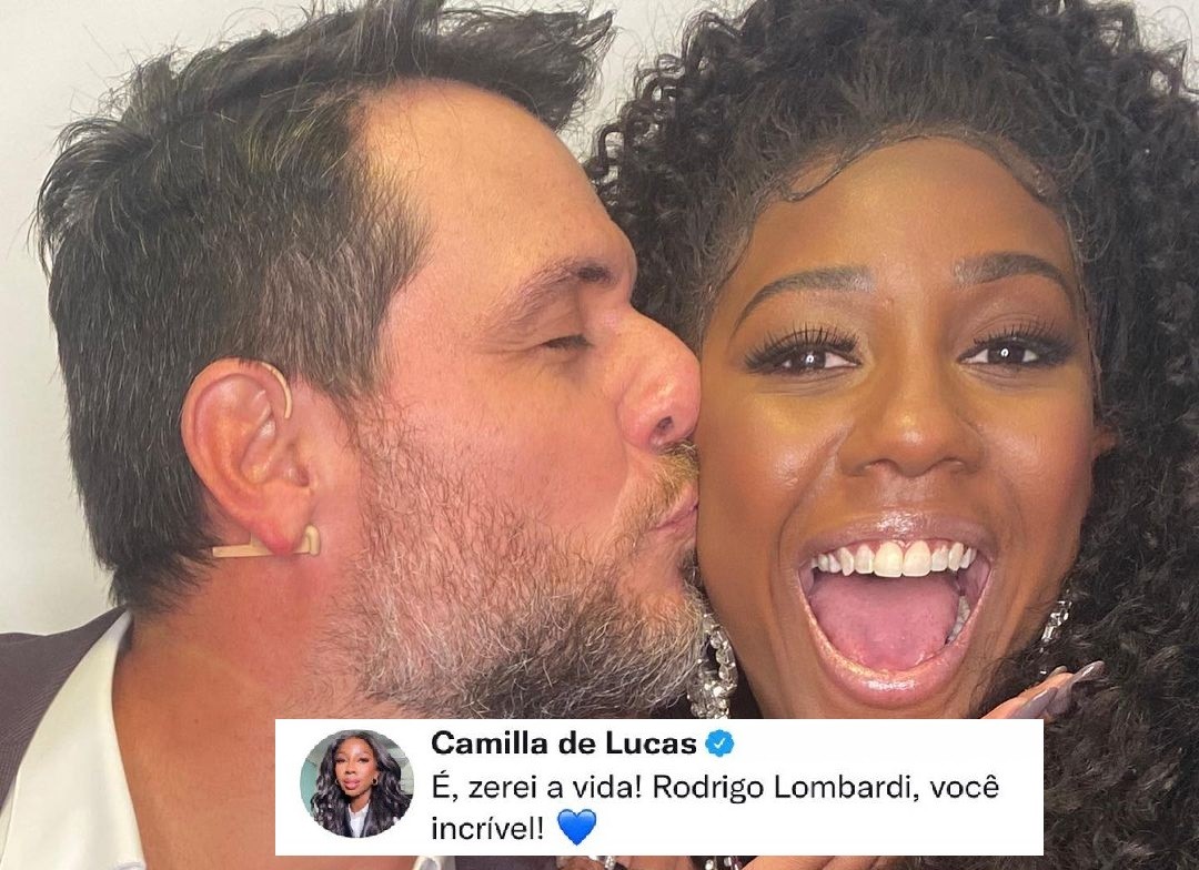 Camilla de Lucas comenta post de Rodrigo Lombardi (Foto: Reprodução/Instagram)