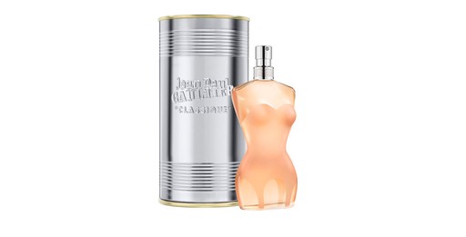 Perfume Classique Jean Paul Gaultier. R$ 499 (100 ml) / R$ 389 (50 ml) / R$ 279 (20 ml). (Foto: Divulgação)