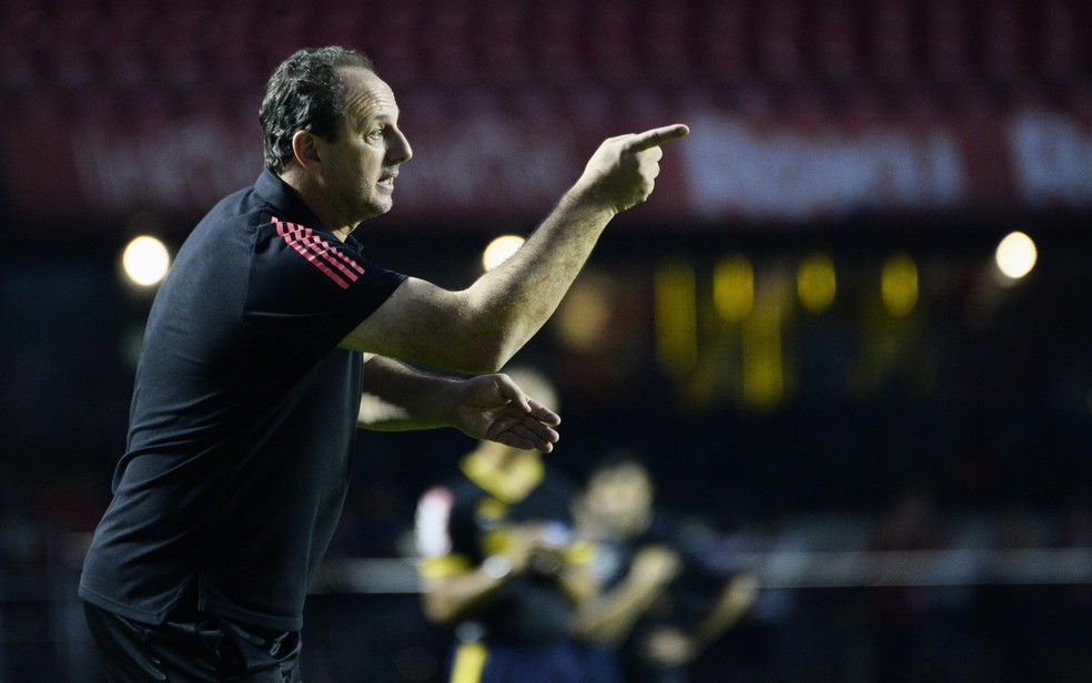 Rogério Ceni em São Paulo x Cuiabá — Foto: Marcos Ribolli