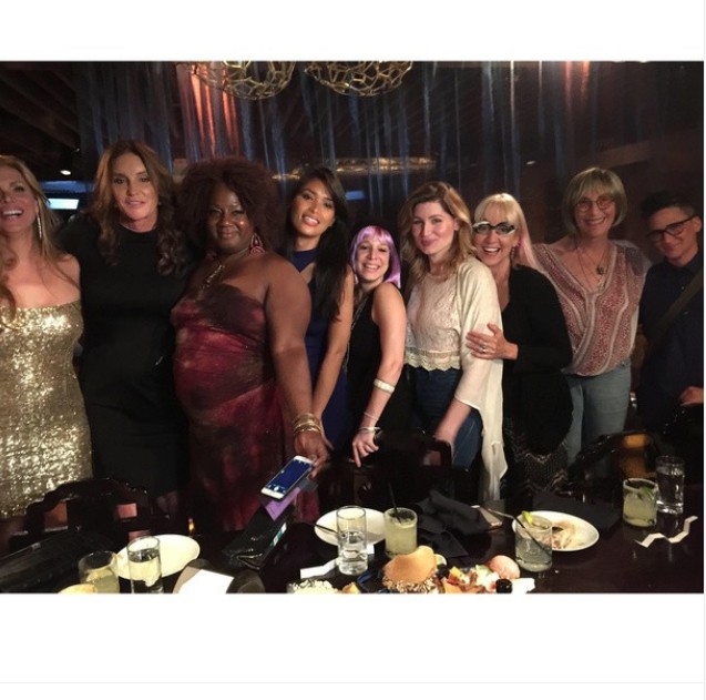 Caitlyn Jenner e grupo de amigas em NY (Foto: Instagram/Reprodução)