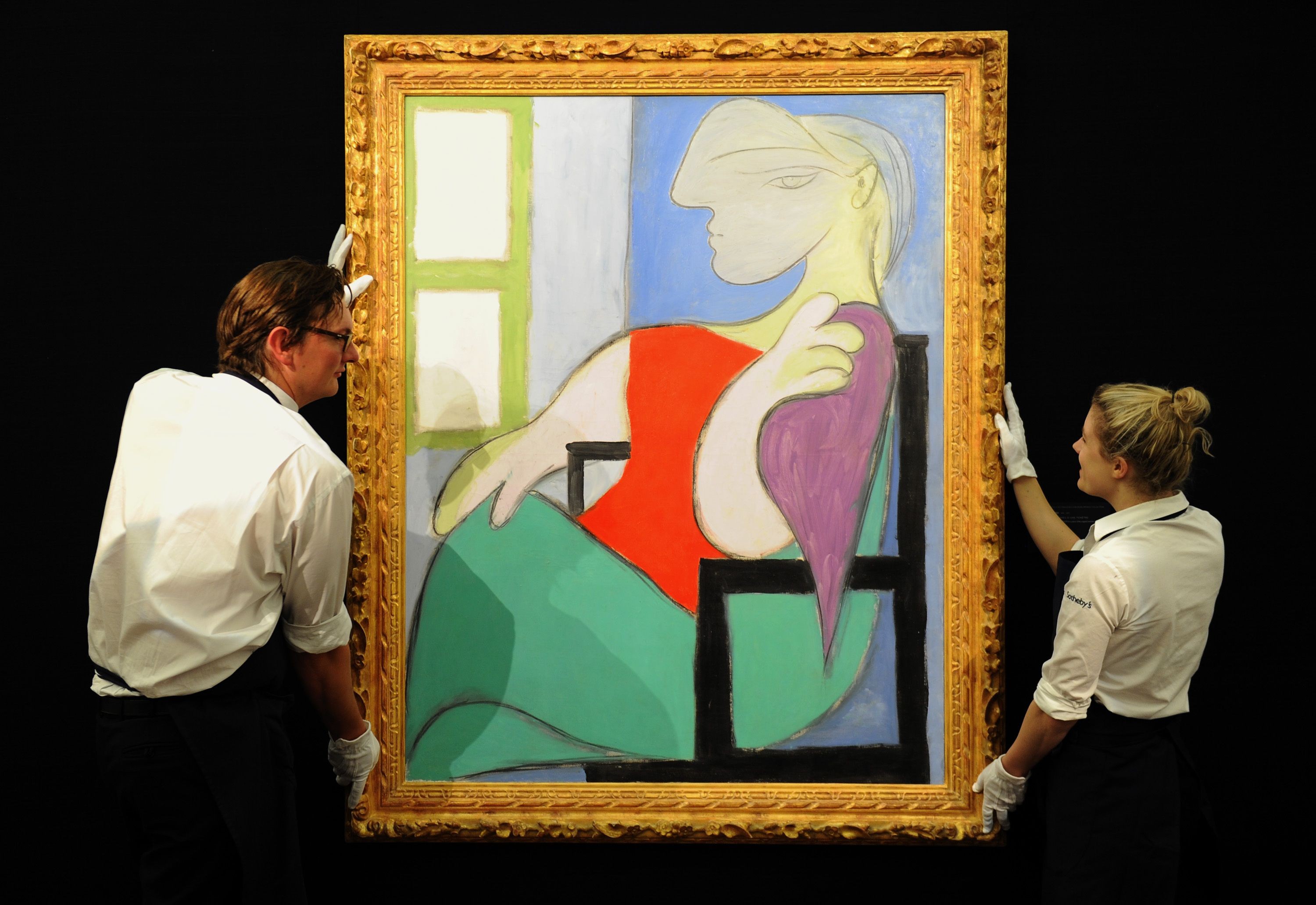 O retrato mostra Marie-Thérèse Walter, amante de Picasso, que na época tinha 17 anos (Foto: Reprodução / The Art Newspaper / Anthony Devlin)