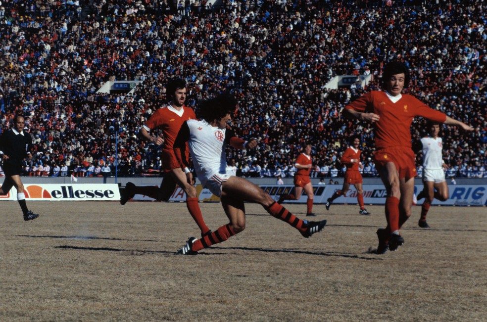 Flamengo derrotou o Liverpool em 1981 � Foto: Getty Images