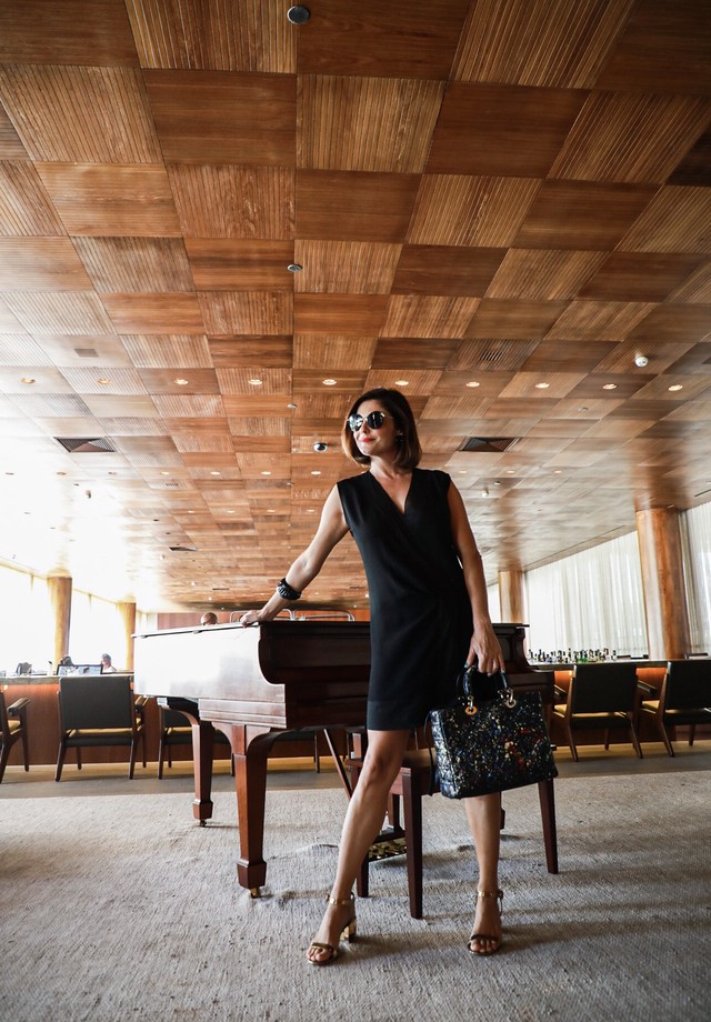 Capital federal: Camilla Guebur no B Hotel, em Brasília, que tal um Staycation aqui? (Foto: arquivo pessoal/Camilla Guebur)