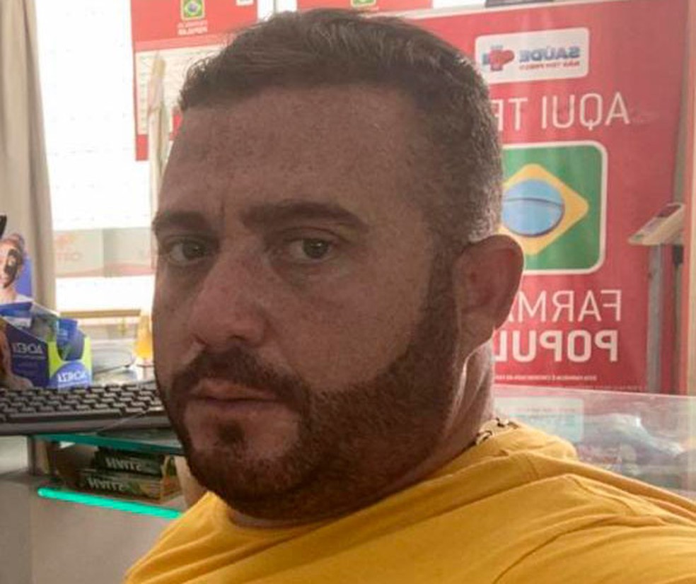 Danyllo a poucos dias de morrer: segundo Amanda, ele já estava doente e não sabia — Foto: Alane Amanda de Oliveira Silva/Arquivo Pessoal