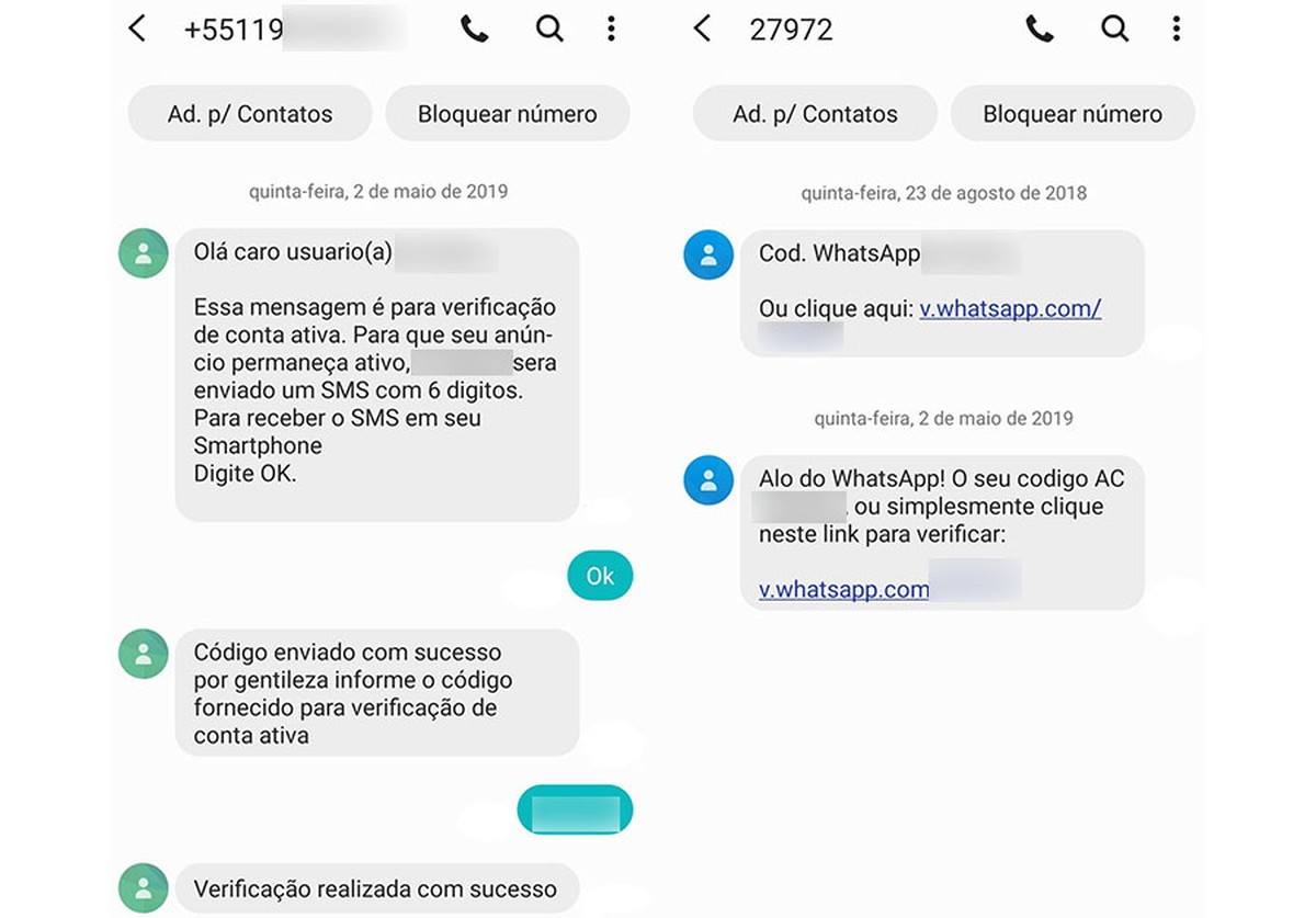 Golpistas Roubam Contas De Whatsapp Com Torpedos E Ligacoes Saiba