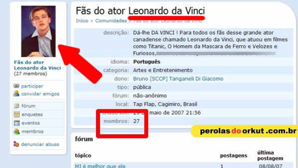 Bizarrices na rede social eram tema de site de humor — Foto: Reprodução/Internet