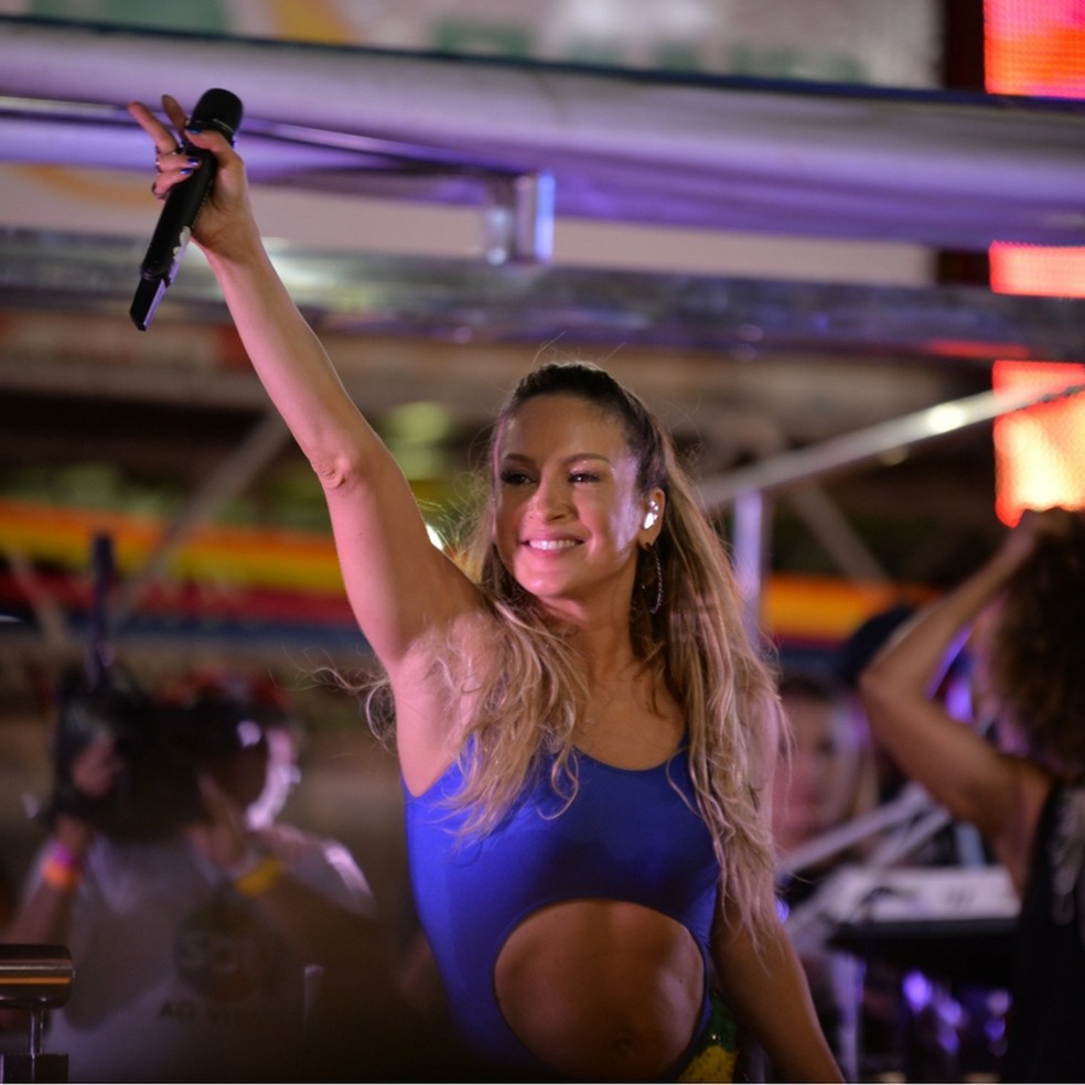 Claudia Leitte, com o bloco Largadinho, será a primeira a cair na folia nesta sexta (9). — Foto: Divulgação/Carnatal