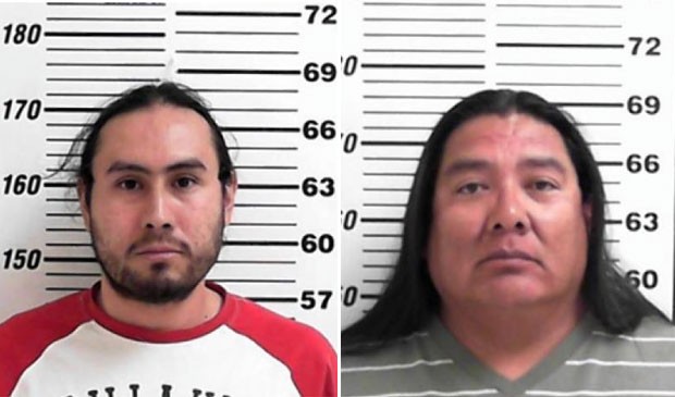 Anael Ibeanez (esq) e Terrill Holiday também foram presos (Foto: Davis County Sheriff's Office)