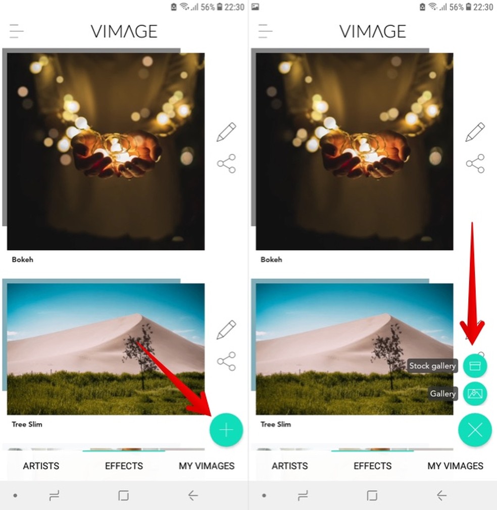 Como Usar O Vimage Para Adicionar Efeitos Especiais Nas Suas Fotos Editores Techtudo