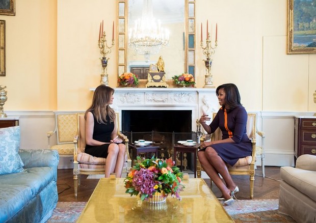 Melania Trump e Michelle Obama (Foto: Divulgação)