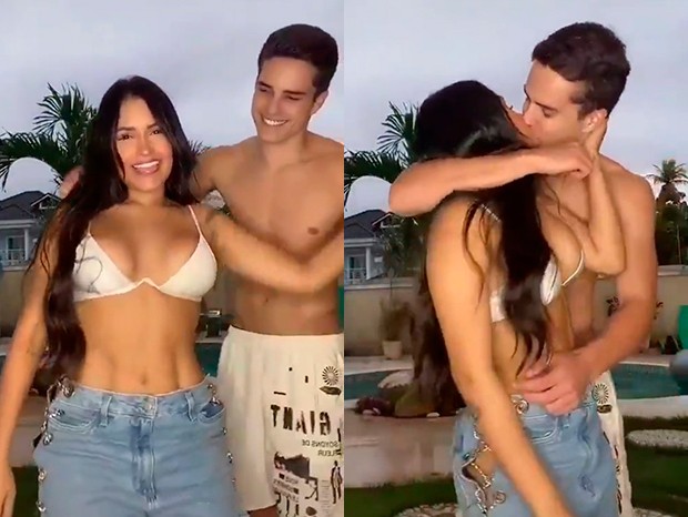 Flay reata namoro com o modelo Pedro Maia (Foto: Reprodução/Instagram)