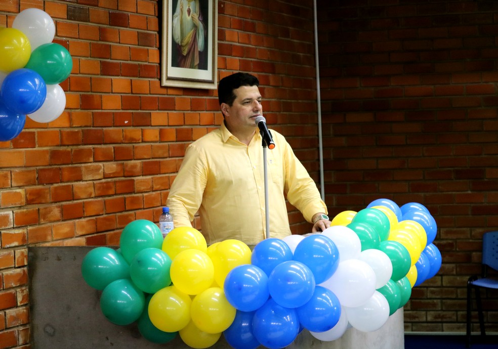 Gustavo Henrique (Patriota), candidato ao Governo do Piauí — Foto: Laura Moura /g1