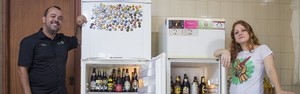 Separados pela geladeira, unidos pela cerveja (André Polvani)