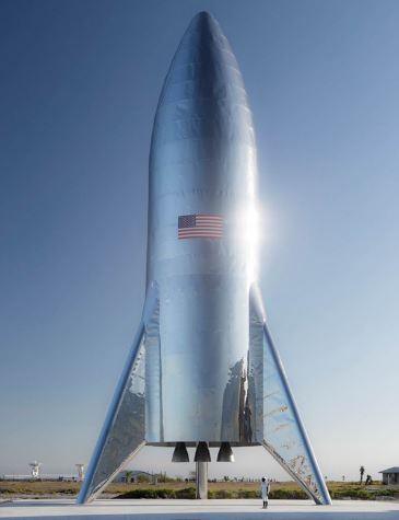 Primeiro protótipo da Starship  (Foto: Space X)