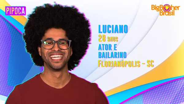 Luciano, do BBB22 — Foto: Divulgação