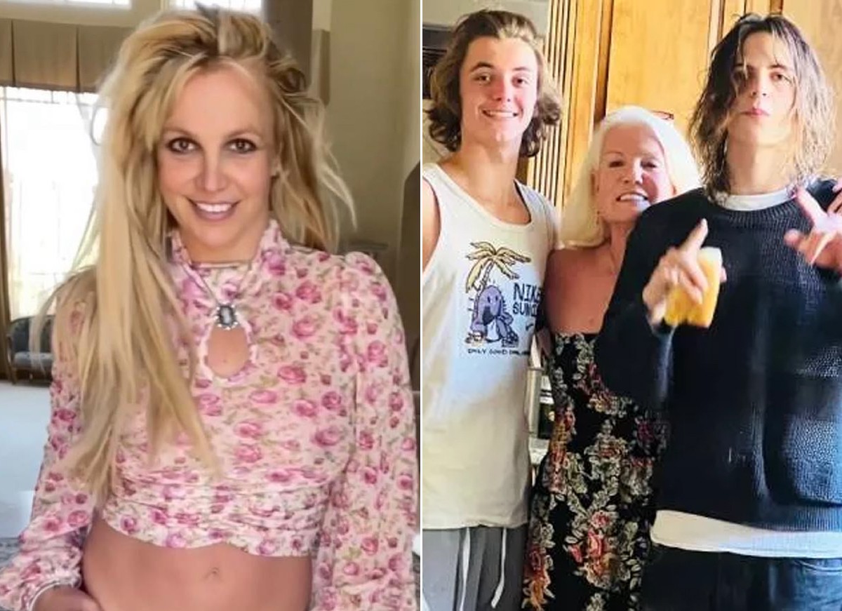 Britney Spears estaria sem ver os filhos há meses (Foto: Reprodução / Instagram)