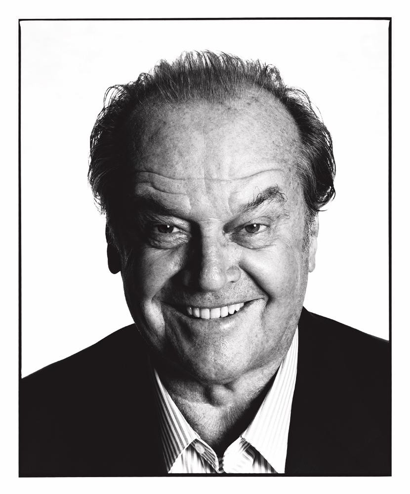 Jack Nicholson retratado por David Bailey (Foto: Reprodução)