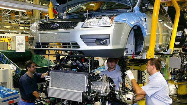 Fábrica da montadora Ford no ABC paulista (Foto: Divulgação)