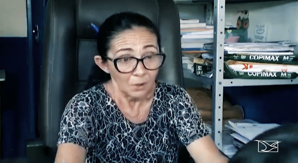 Helena Rita Ferreira Sousa, diretora da Escola ProfÂª Augusta Maria Costa Melo â Foto: ReproduÃ§Ã£o/TV Difusora