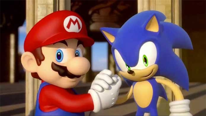 Mario e Sonic sempre se encontram agora em Jogos Olímpicos (Foto: Divulgação/Sega)
