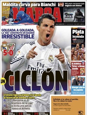 Cristiano Ronaldo capa Marca (Foto: Reprodução)