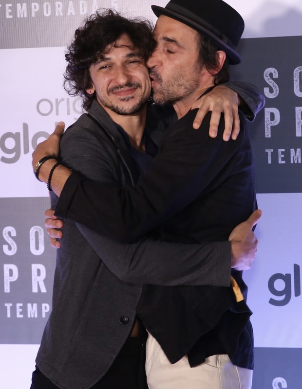Os irmãos Ravel Andrade e Julio Andrade integram elenco de Sob Pressão (Foto: Roberto Filho/Brazil News)