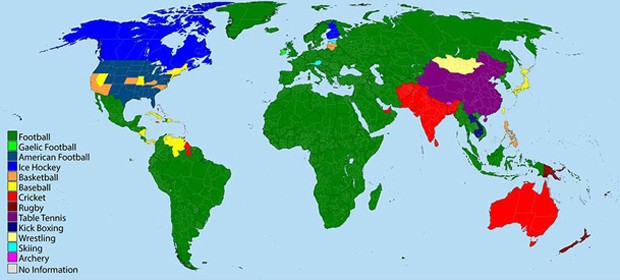 mapa esportes (Foto: reprodução)