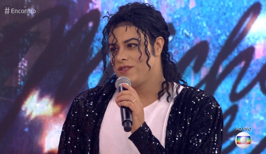 Encontro Celebra 60 Anos De Michael Jackson Com Homenagem Do Cover Rodrigo Teaser Encontro Com Fatima Bernardes Gshow