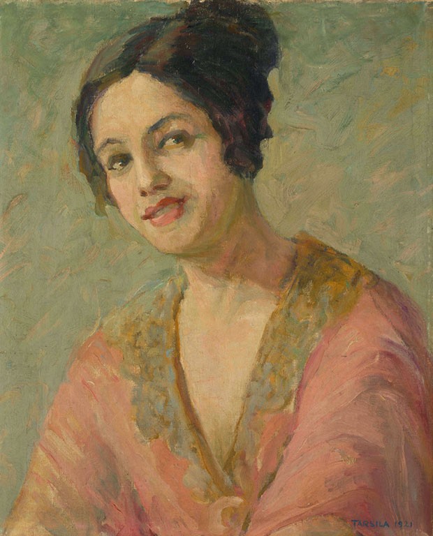 Autorretrato com Vestido Laranja (1920) (Foto: Divulgação)
