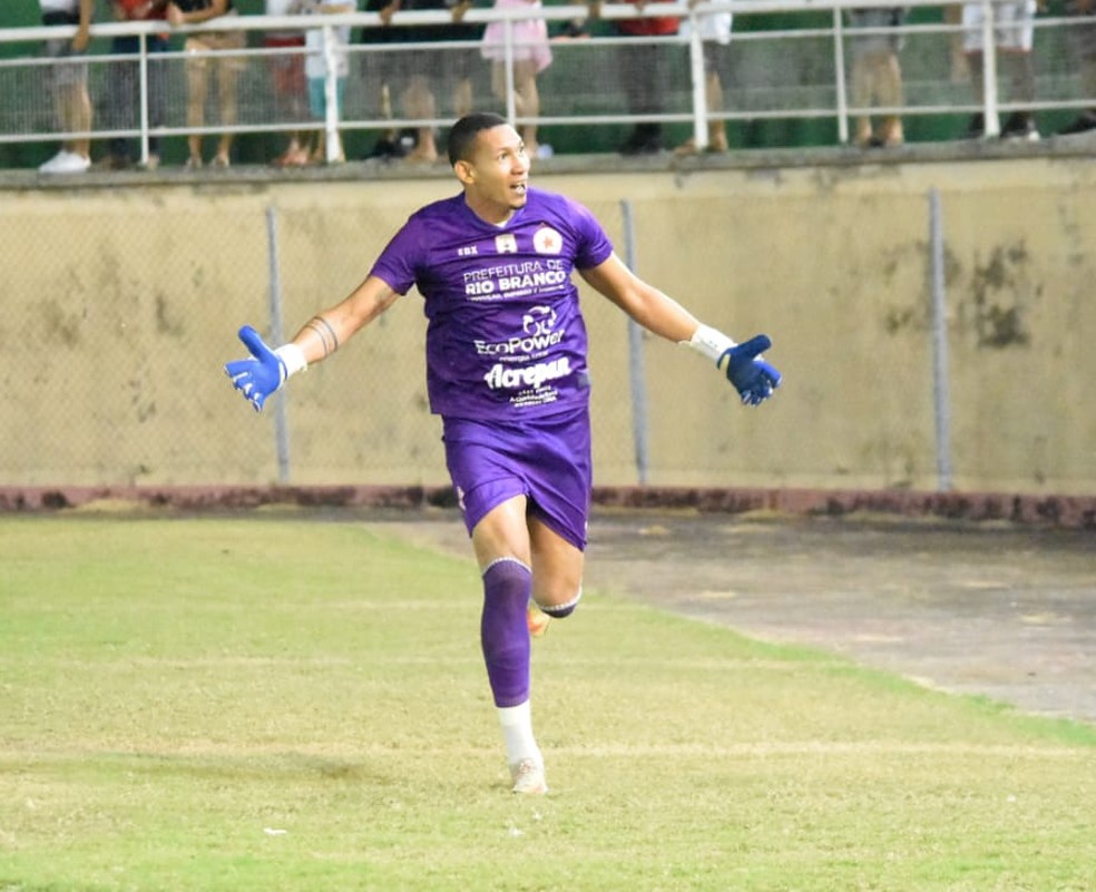 Evandro Gigante se despede do Rio Branco-AC — Foto: Arquivo pessoal/Manoel Façanha