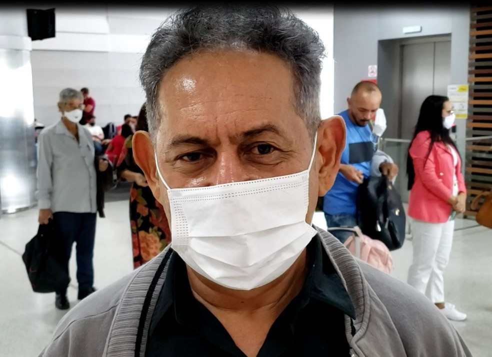 Zezinho Ouro Preto, flamenguista — Foto: Rhayne Andrade