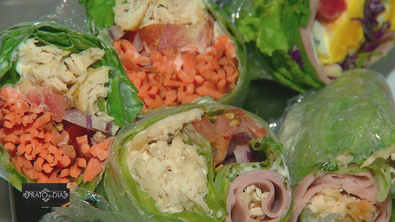 Sanduíche sem pão: Prato do Dia ensina como fazer lanche saboroso e nutritivo