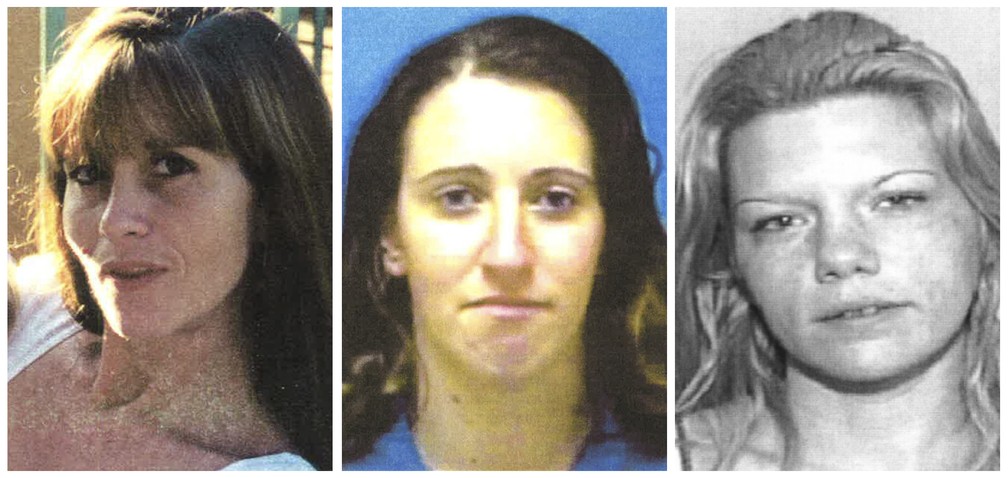 Kimberly Dietz-Livesey, Sia Demas e Jessica Good: as 3 vítimas do serial killer brasileiro Roberto Wagner Fernandes em Miami, nos Estados Unidos — Foto: Gabinete do Xerife do Condado de Broward via AP