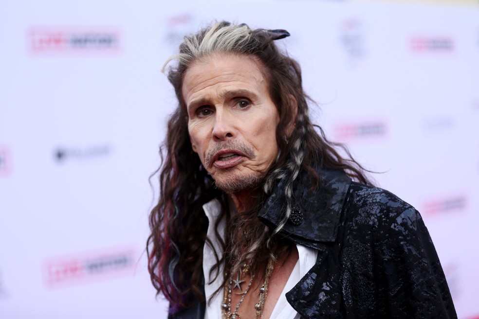 O músico Steven Tyler — Foto: Getty