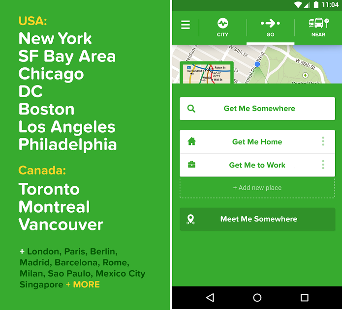 Citymapper é um app para quem vai viajar para Europa e Estados Unidos (Foto: Divulgação) (Foto: Citymapper é um app para quem vai viajar para Europa e Estados Unidos (Foto: Divulgação))