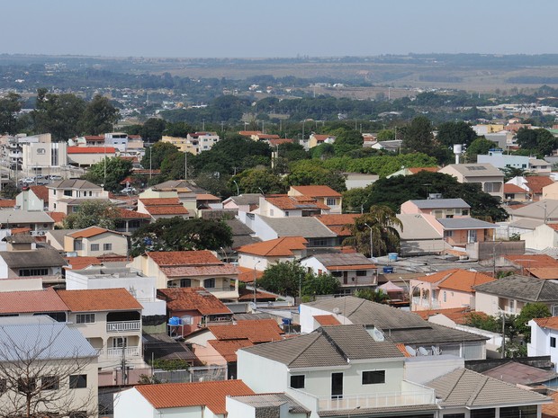 Casas no Guará vistas de cima (Foto: Dênio Simões/Agência Brasília)