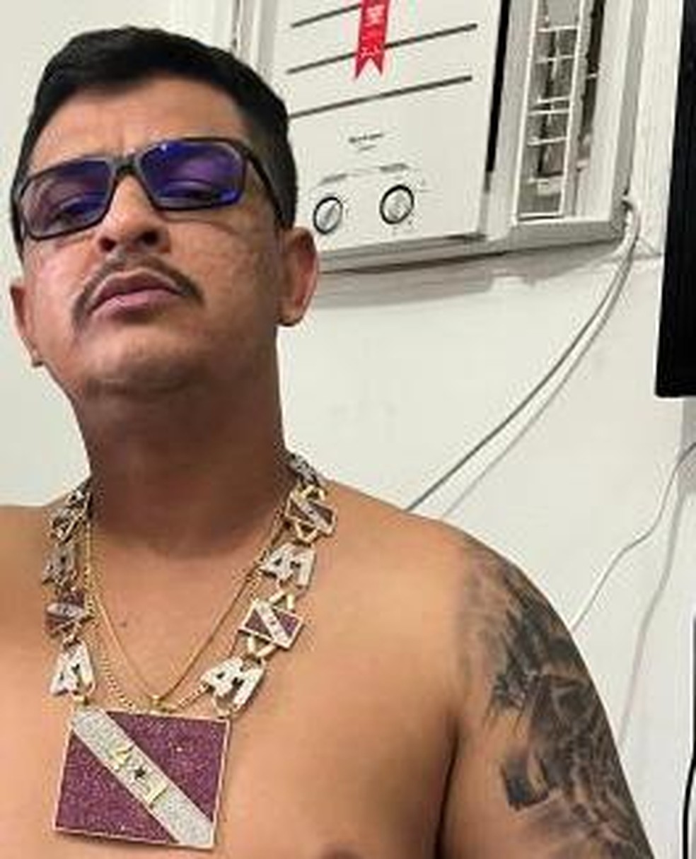 Leonardo Costa Araújo, o Leo 41, traficante apontado como o chefe do tráfico de drogas no Pará, era um dos alvos da ação policial — Foto: Reprodução