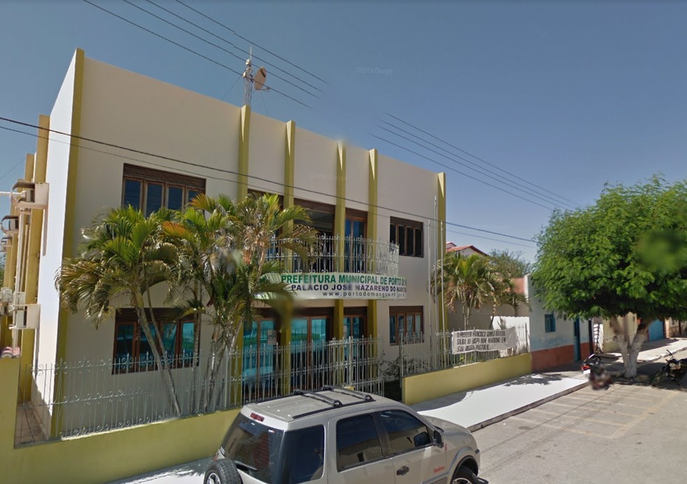 Prefeitura Municipal de Porto do Mangue, no RIo Grande do Norte, RN — Foto: Google Street View
